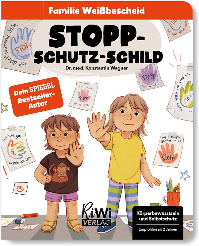 Stopp-Schutz-Schild
