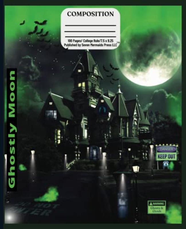 My Dark Composition-13: (Ghostly Moon)