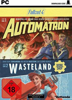 Fallout 4: Add-On 1+2 - Automatron / Wasteland Work Shop (Download Code) PC Spiele