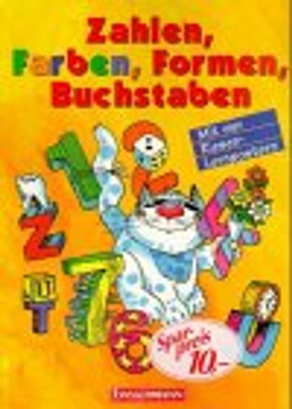 Zahlen, Farben, Formen, Buchstaben. Mit vier Riesen-Lernpostern