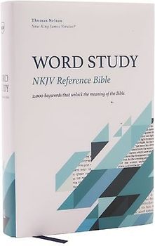 Nkjv, Word Study Reference Bible, Hardcover, Red Letter, Thumb Indexed, Comfort Print