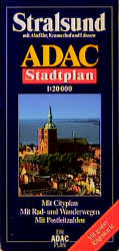 ADAC Stadtplan Stralsund