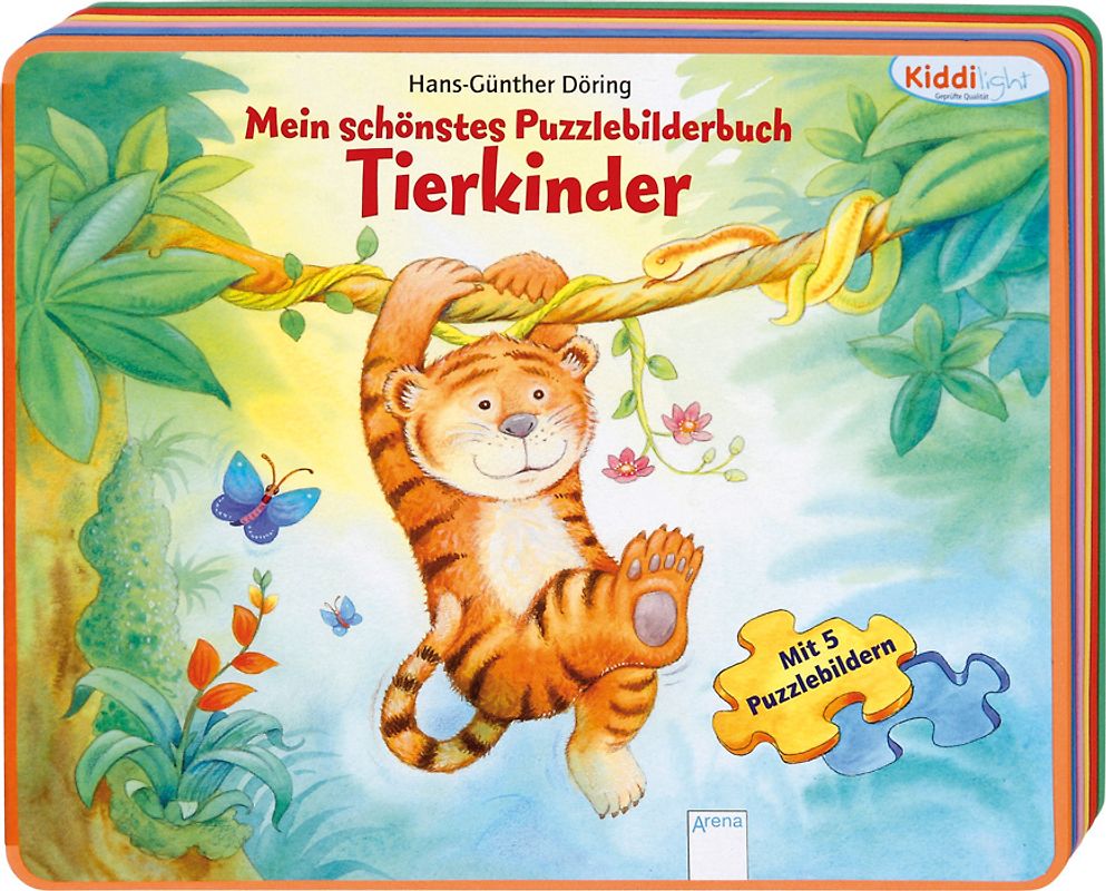 Mein schönstes Puzzlebilderbuch. Tierkinder