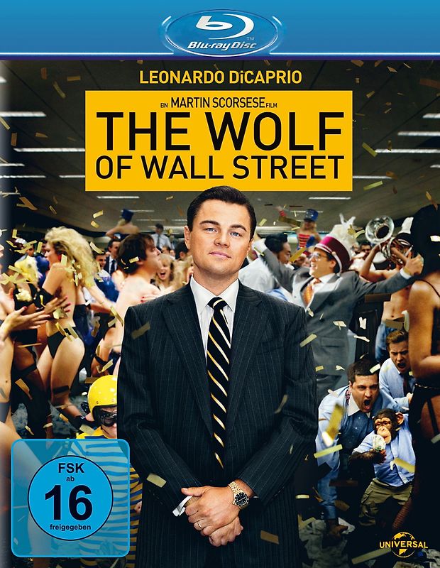 The Wolf of Wall Street Blu-ray Disc