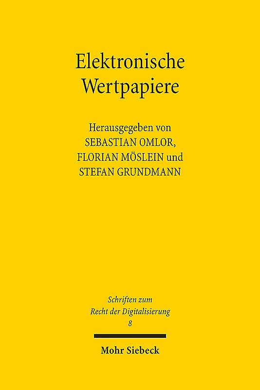 Elektronische Wertpapiere