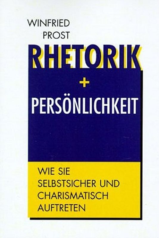 Rhetorik und Persönlichkeit