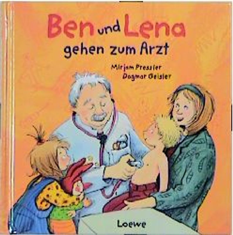 Ben und Lena gehen zum Arzt