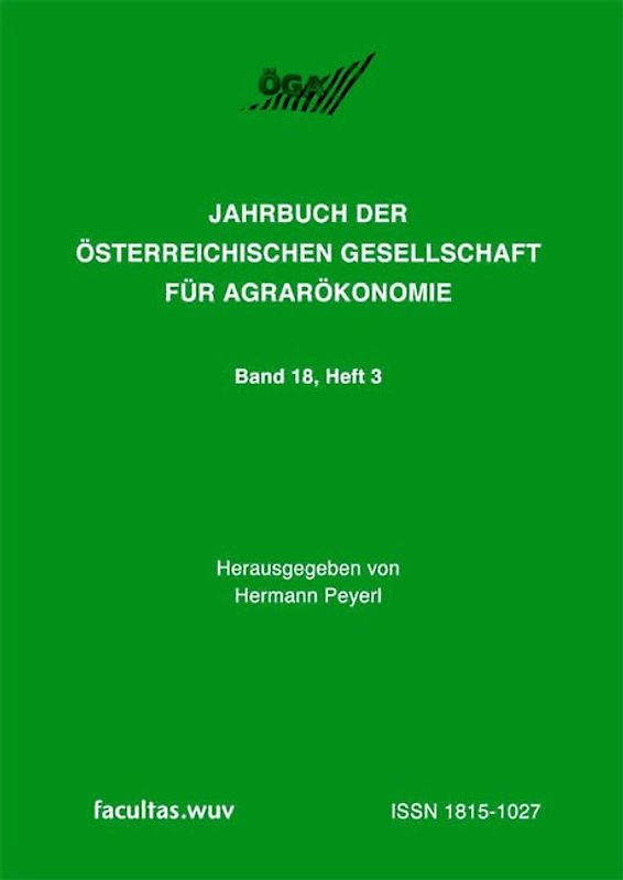 Veränderungen der landwirtschaftlichen Wirklichkeit