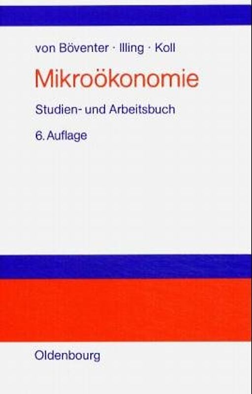 Mikroökonomie. Studien- und Arbeitsbuch