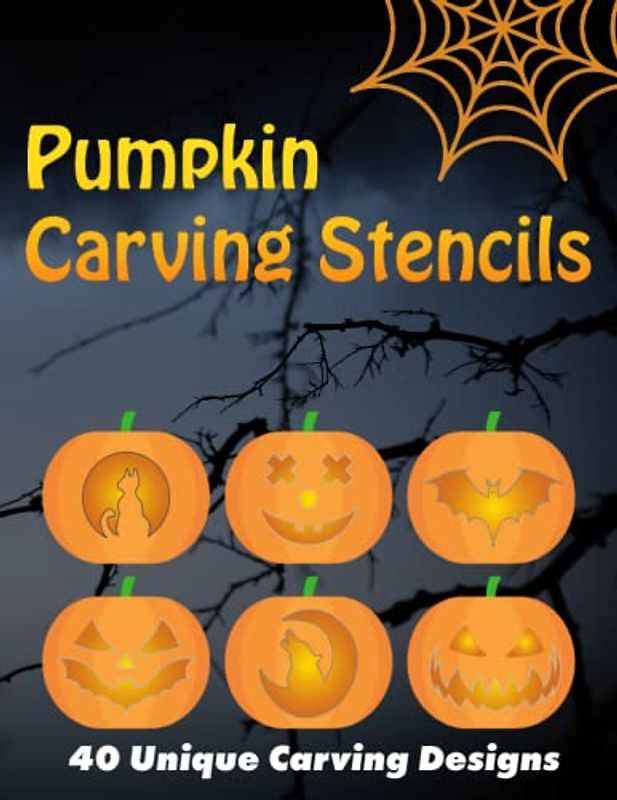 Pumpkin Carving Stencils: 40 Halloween Pumpkin Carving Stencils