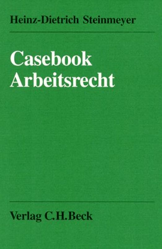 Casebook Arbeitsrecht
