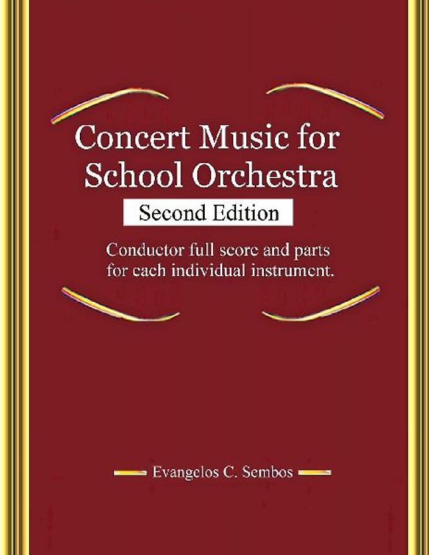 CONCERT MUSIC FOR SCHOOL ORCHESTRA (Second Edition)