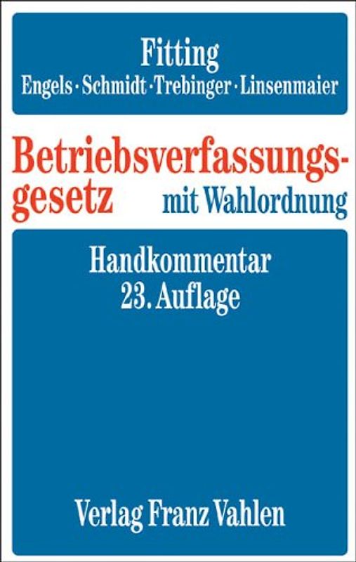 Betriebsverfassungsgesetz
