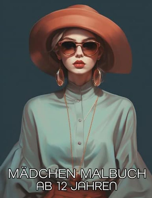 Mädchen Malbuch ab 12 Jahren: Ausmalen für Groß und Klein: Verwöhne dich mit bezaubernden Mädchen und Blumen. 30 Seiten mit Frauenportraits, ... Für Mädchen, Teenager, Erwachsene ein Genuss.