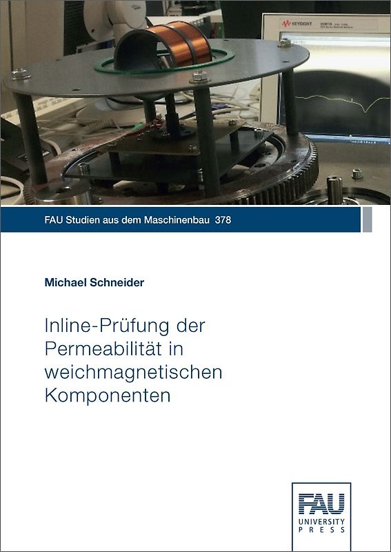 Inline-Prüfung der Permeabilität in weichmagnetischen Komponenten