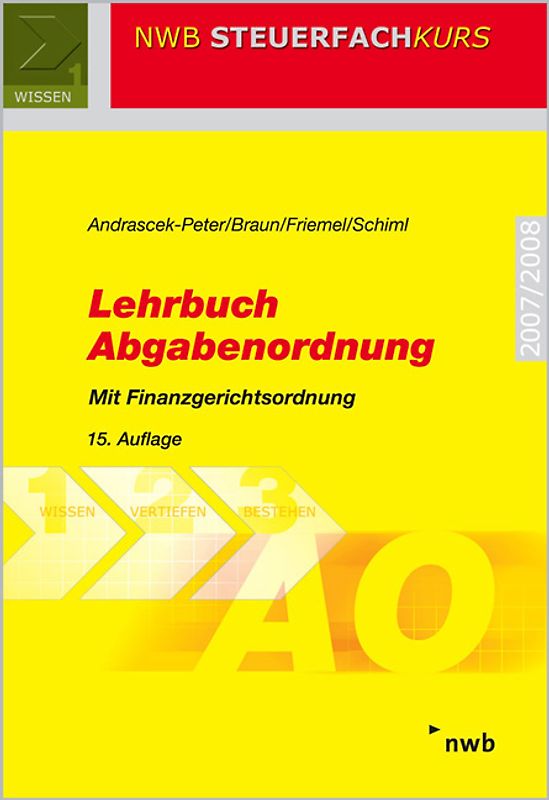 Lehrbuch Abgabenordnung