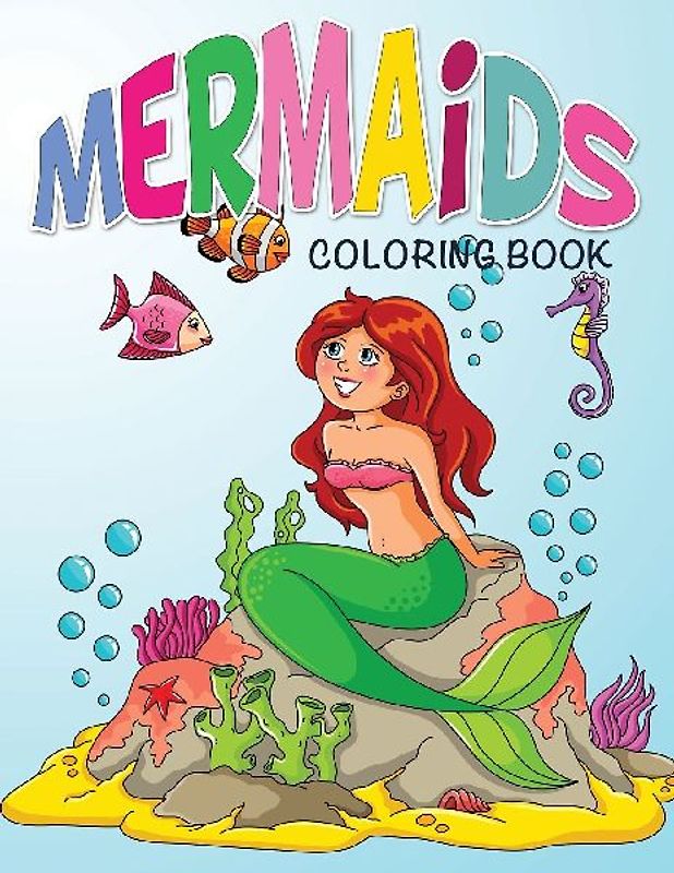 Mermaids Coloring Book