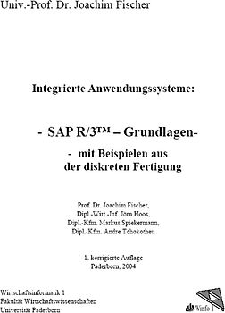 Integrierte Anwendungssysteme: -SAP R/3 - Grundlagen - mit Beispielen aus der diskreten Fertigung