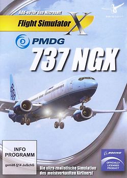 Microsoft Flight Simulator X: PMDG 737 NGX [AddOn] PC Spiele