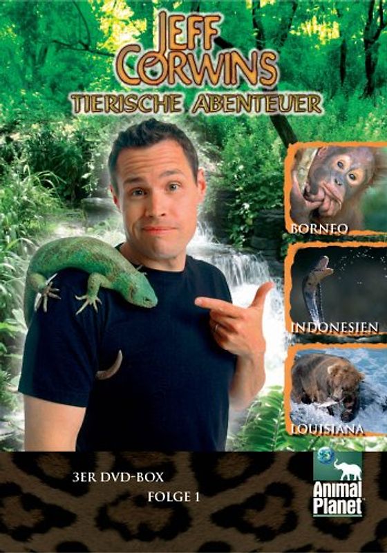 Animal Planet - Jeff Corwins tierische Abenteuer, Vol. 1 (3 DVDs) DVD