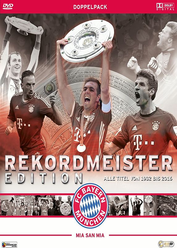FC Bayern München - Rekordmeister Edition [2 Discs] DVD