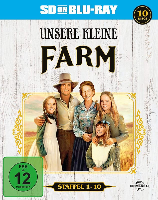 Unsere kleine Farm - Gesamtbox [SD on Blu-ray, 10 Discs] Blu-ray Disc