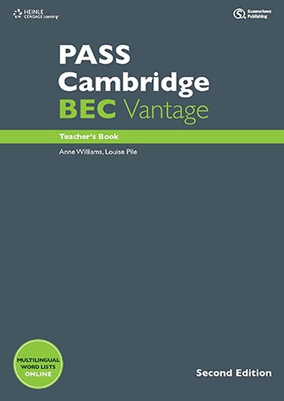 PASS Cambridge BEC Vantage, Teacher's Book mit 2 Audio-CDs (2nd Edition)
