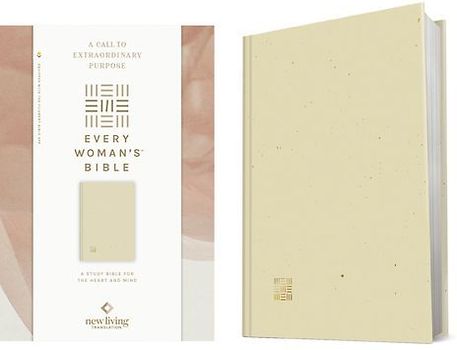 NLT Every Woman's Bible, Filament Enabled (Hardcover, Gold Dust, Red Letter)