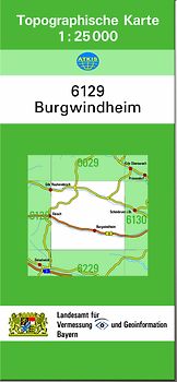 TK25 6129 Burgwindheim