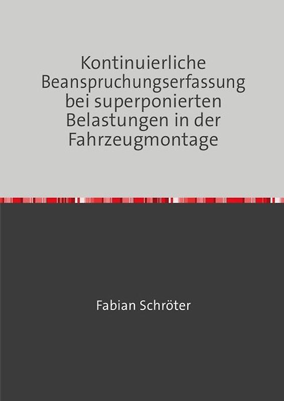 Kontinuierliche Beanspruchungserfassung bei superponierten Belastungen in der Fahrzeugmontage