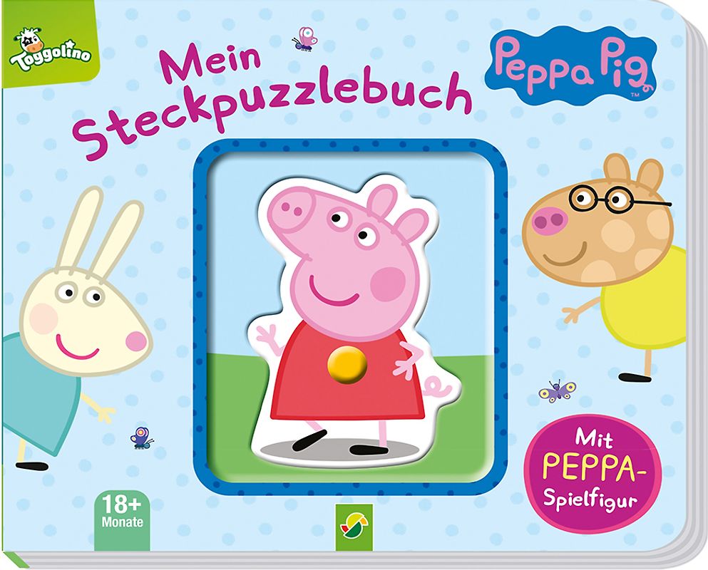 Peppa Pig Mein Steckpuzzlebuch