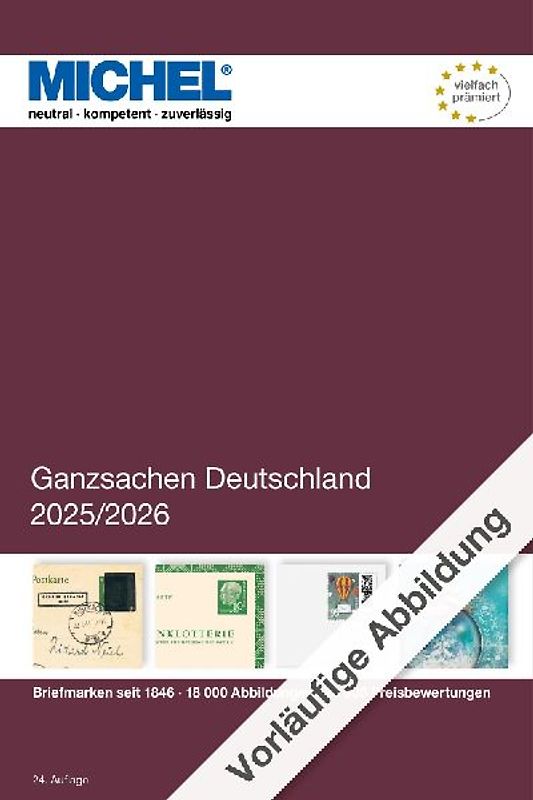 Ganzsachen Deutschland 2025/2026