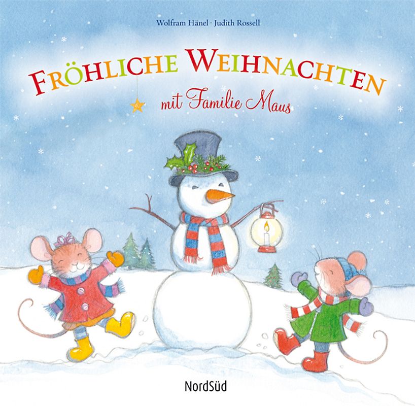 Fröhliche Weihnachten mit Familie Maus