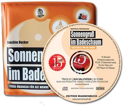 Sonnengruß im Badeschaum (Badebuch mit Audio-CD)