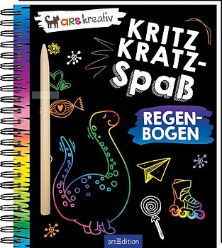 Kritzkratz-Spaß Regenbogen