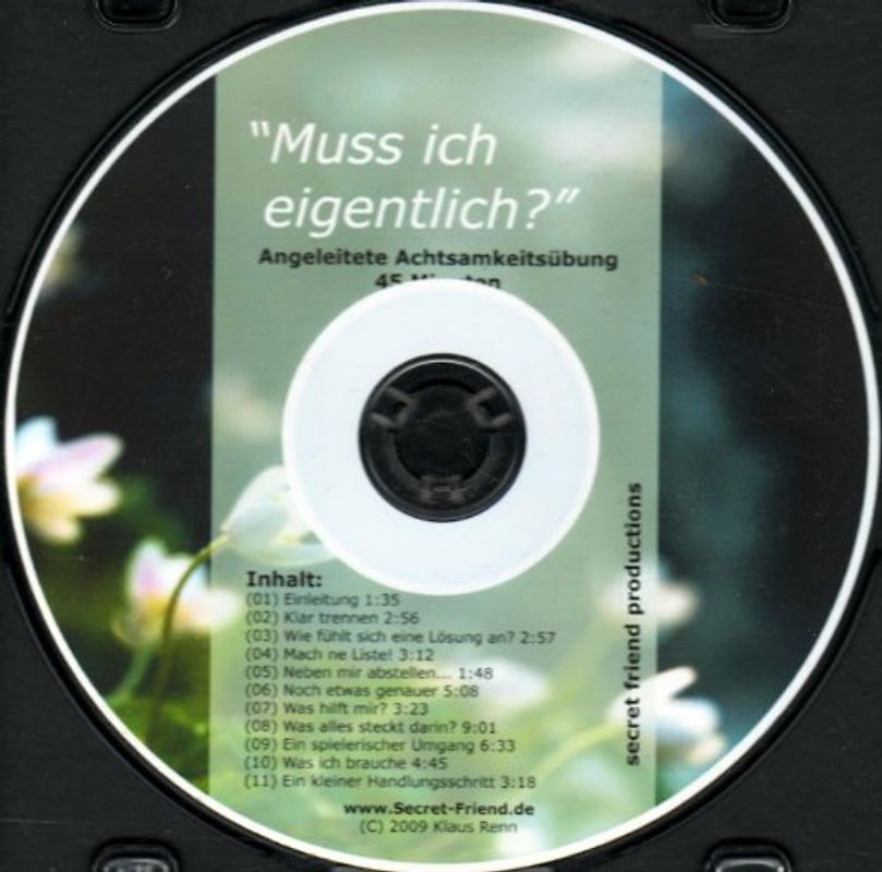 Muss ich eigentlich? Audio-CD.