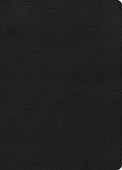 CSB Study Bible, Large Print, Digital Study Edition, Black Leathertouch, Indexed