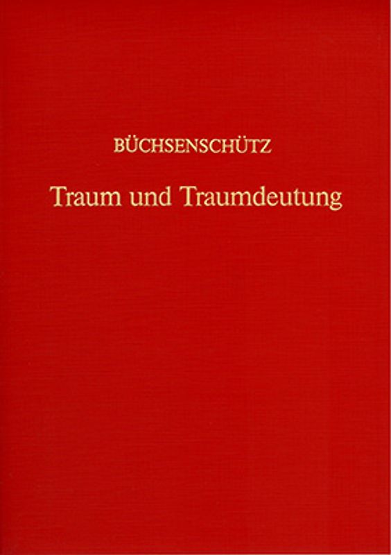 Traum und Traumdeutung im Altertum