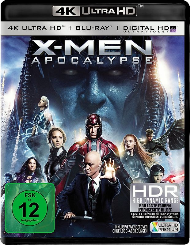 X-Men: Apocalypse Blu-ray Disc