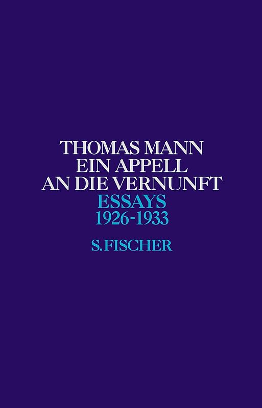 Ein Appell an die Vernunft