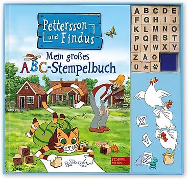 Pettersson und Findus: Mein großes ABC-Stempelbuch