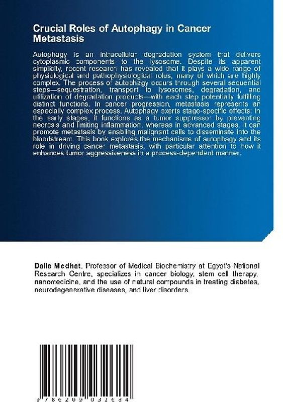 Crucial Roles of Autophagy in Cancer Metastasis