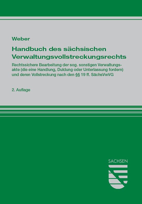 Handbuch des sächsischen Verwaltungsvollstreckungsrechts