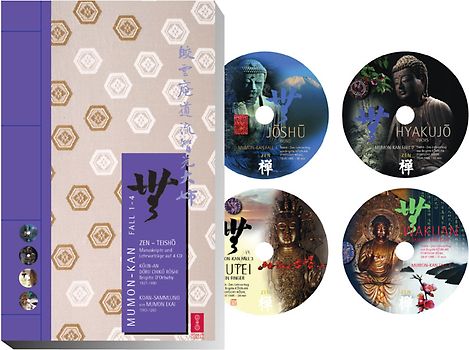 MUMON-KAN - Medienkombination - 4-Teisho auf 4 CDs mit Manuskriptbuch - Band 1 - Koan 1-4