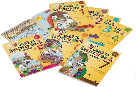 Jolly Phonics Activity Books 1-7