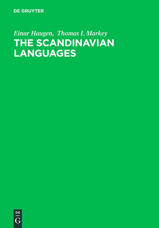 The Scandinavian Languages