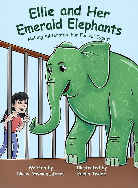 Ellie and Her Emerald Elephants