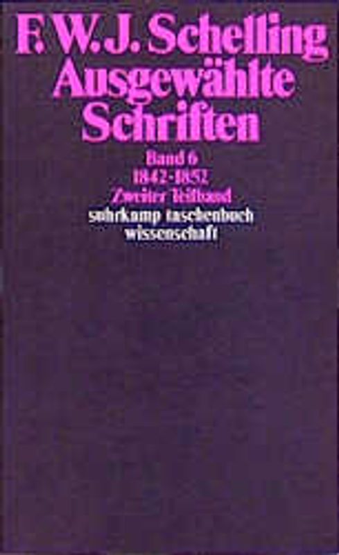 Ausgewählte Schriften in 6 Bänden