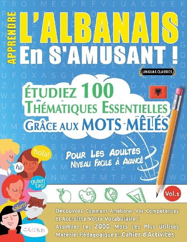 APPRENDRE L'ALBANAIS EN S'AMUSANT - POUR LES ADULTES