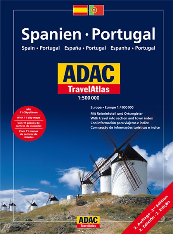 ADAC TravelAtlas Spanien /Portugal